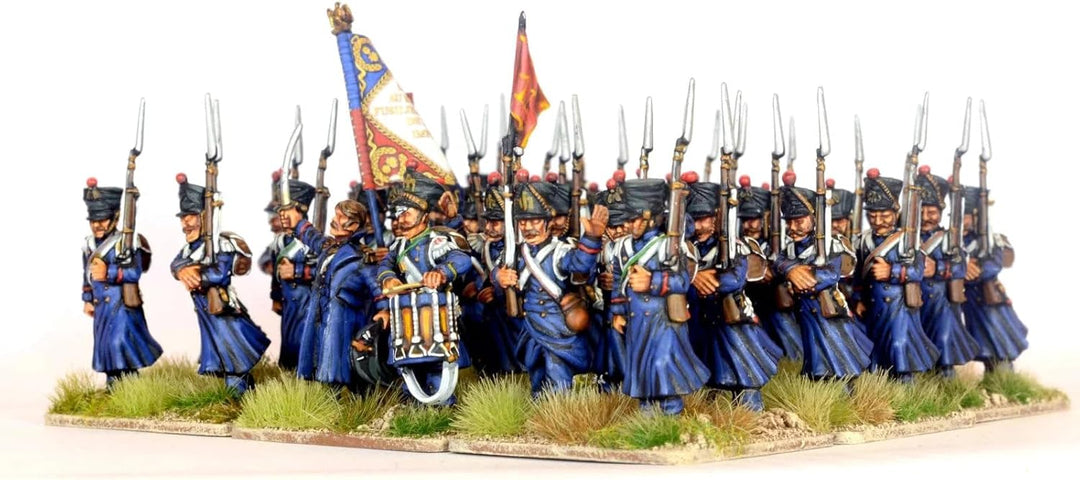 Victrix VX0016 - Napoleons französische mittlere kaiserliche Garde - 60er Set Box - 28mm Plastikmini