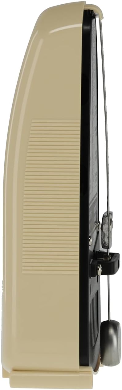 Wittner Metronom 832 Kunststoffgehäuse ohne Glocke Taktell Piccolo elfenbein Elfenbein Single, Elfen