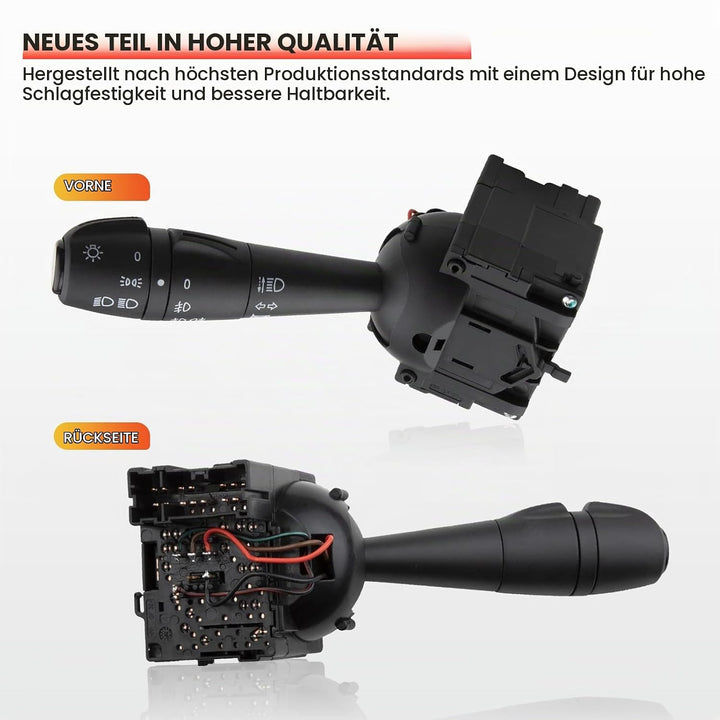 ZEALfix Lenkstockschalter Blinkerschalter für Dacia Lodgy 8201167988 Blinkender Steuerschalter 25540