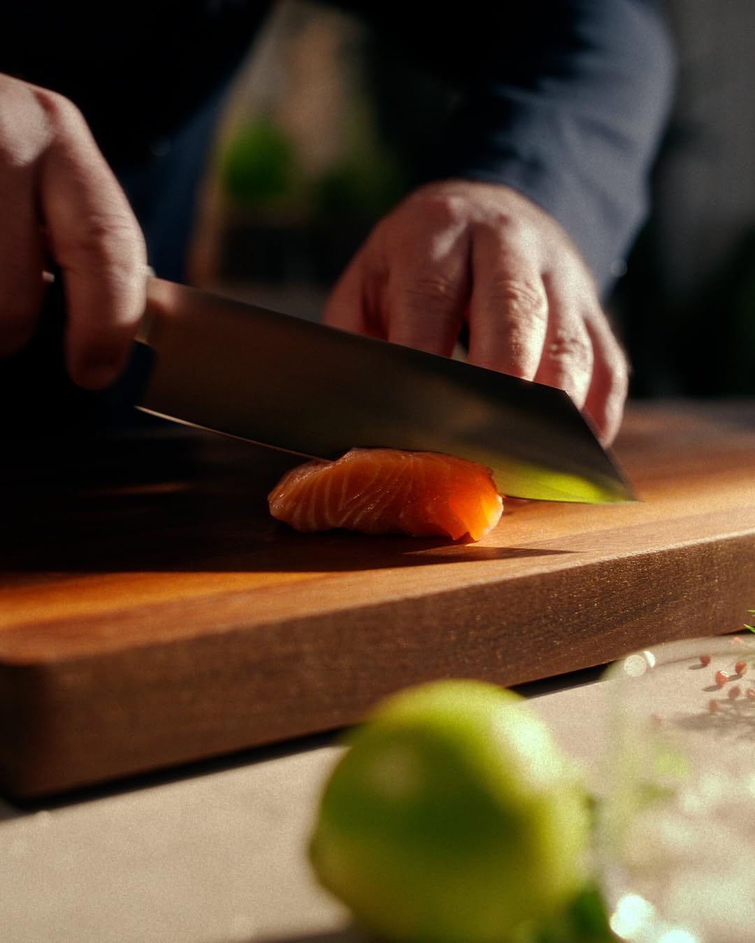 Fissler PrimeCut Santoku-Messer 17 cm Japanisches Küchenmesser Made in Solingen aus Spezialstahl mit