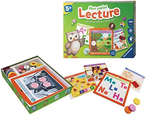 RAVENSBURGER – Mon Atelier Lecture – Spiel, französische Version neue Version, neue Version
