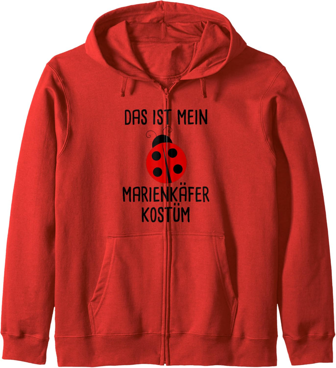 Das ist mein Marienkäfer Kostüm Fasching Karneval Kapuzenjacke