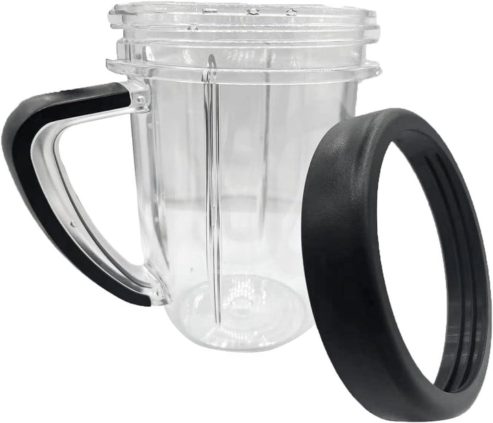 850 ml kurzer Mixbecher mit Griff, kompatibles Ersatzteil für NutriBullet RX NBM-U0274