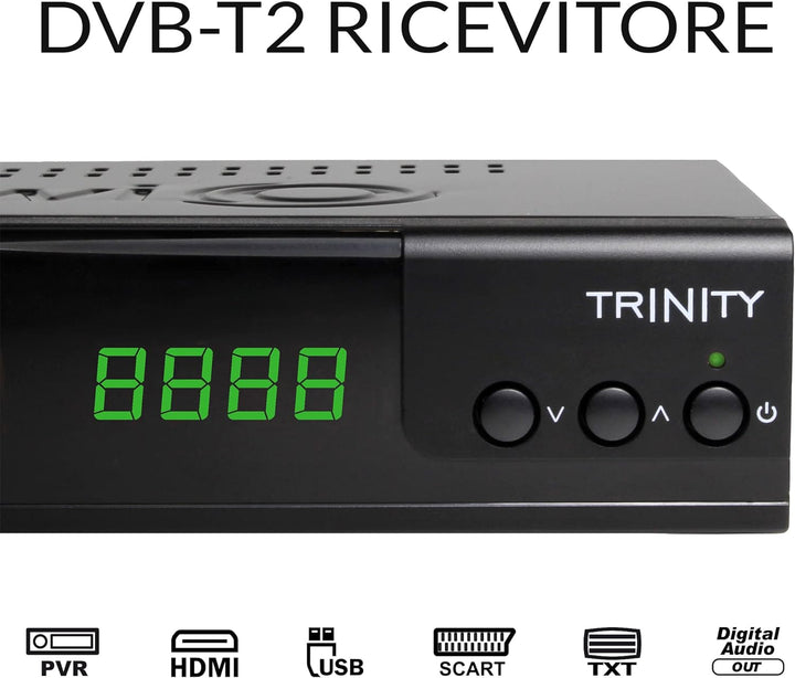 WWIO TRINITY T2 PRO DVB-T2 Hevc 10 Bit PVR