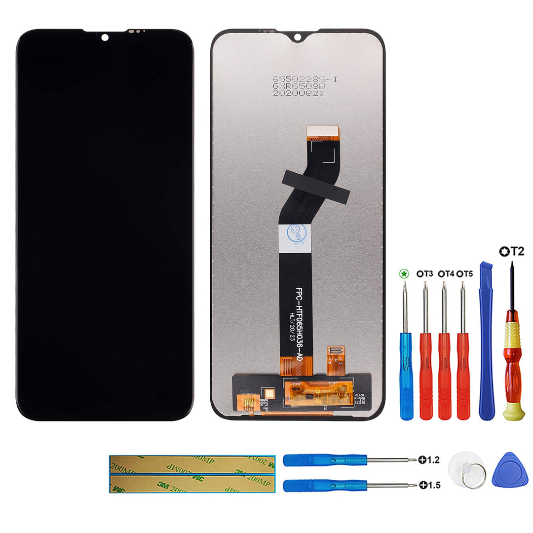 swark LCD Display Kompatibel mit Motorola Moto G8 Power Lite XT2055-2 (Schwarz Ohne Rahmen) LCD Disp