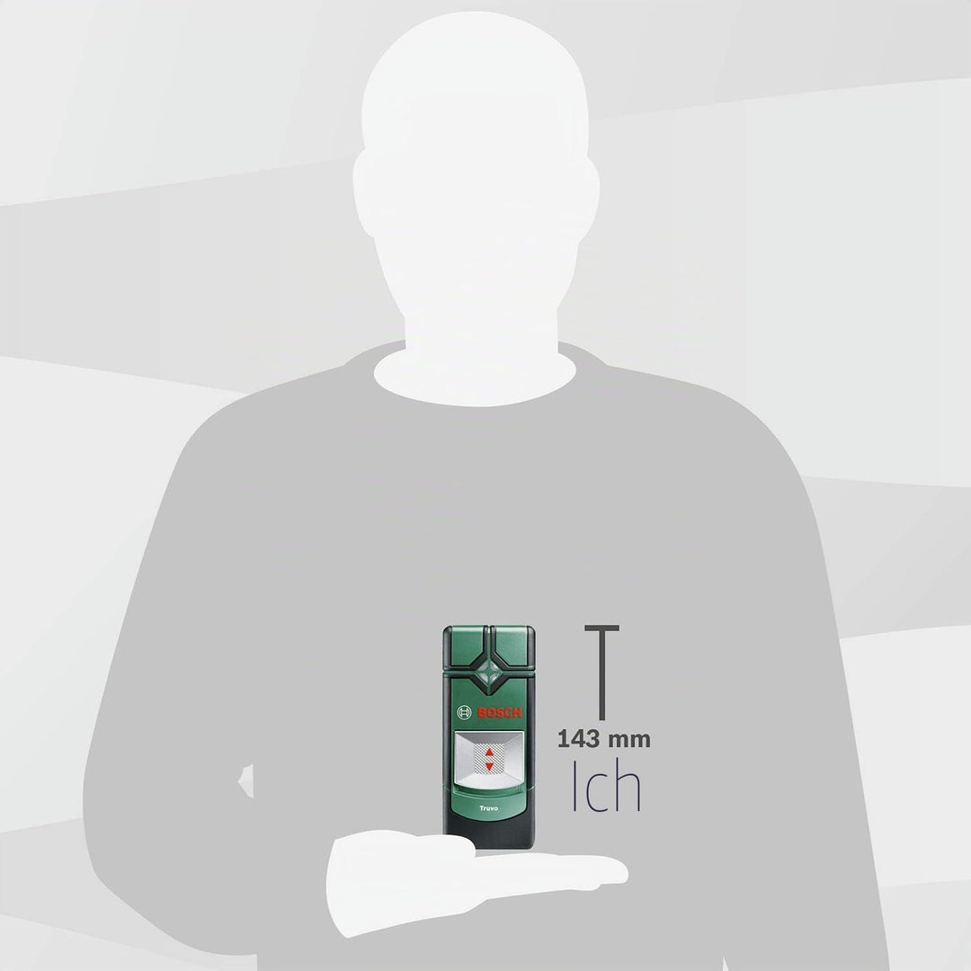 Bosch Home and Garden Ortungsgerät Truvo (für Metall &amp; stromführende Leitungen in 70/50 mm Erfassung