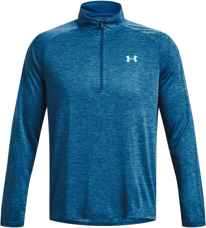 Under Armour Herren UA Tech 1/2 Zip Pullover S (426) Varsity Blue/Blizzard, S (426) Varsity Blue/Bli