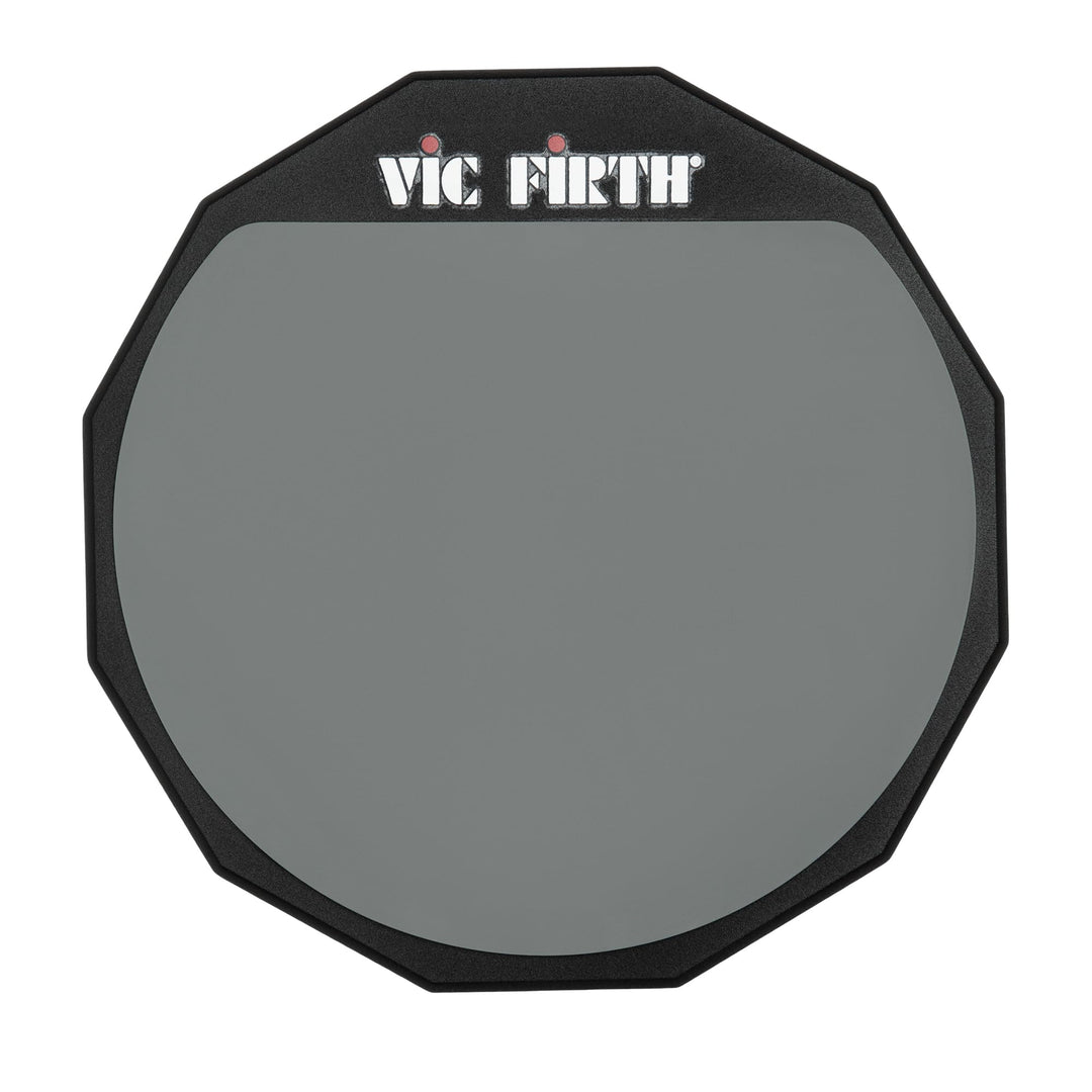 Vic Firth Double Sided Practice Pad - 12 inch 12" Double Side Single, 12" Double Side Single