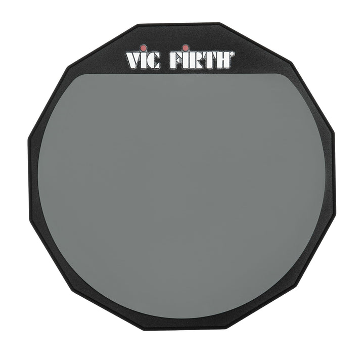 Vic Firth Double Sided Practice Pad - 12 inch 12" Double Side Single, 12" Double Side Single