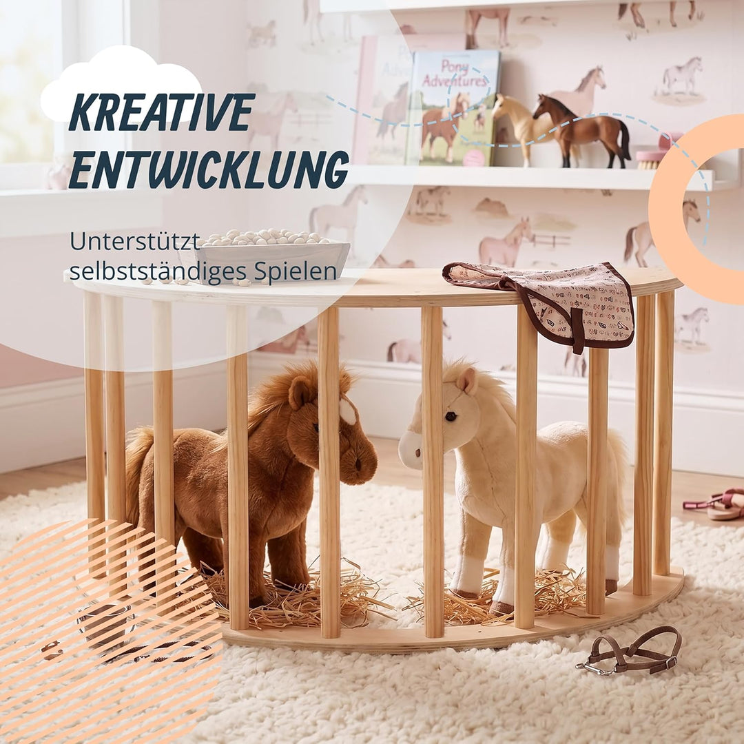 Relaxdays Kletterbogen für Kinder, ab 18 Monaten, Holz, Kissen, 50 kg, HxBxT 44,5 x 80 x 40 cm, Wipp