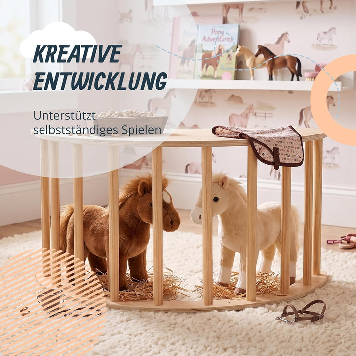 Relaxdays Kletterbogen für Kinder, ab 18 Monaten, Holz, Kissen, 50 kg, HxBxT 44,5 x 80 x 40 cm, Wipp