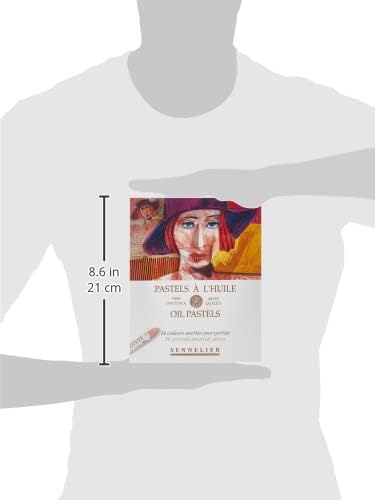 SENNELIER Kartonöl Pastell Set, 24 Stück, Hochformat 24 stück (1er Pack) Porträt, 24 stück (1er Pack