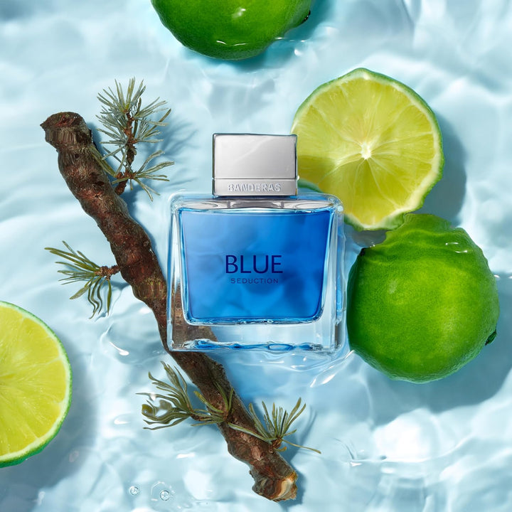 Antonio Banderas Perfumes – Blue Seduction – Eau de Toilette Spray für Herren – 200 ml Aromático 200
