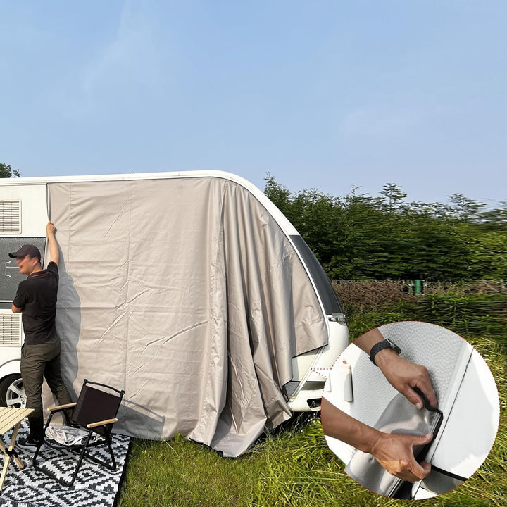 Dulepax vorzelt wohnwagen Sonnensegel Markise mit keder，auto camping m –  techstudio.ch