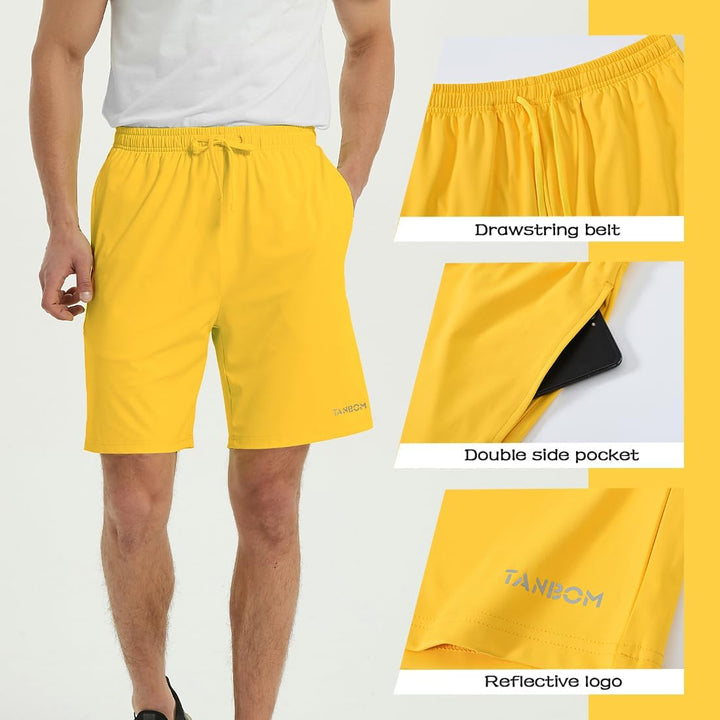 BIATWOWR Herren Freizeithose mit Tasche bequem und atmungsaktiv für Sport Freizeit und Zuhause XL Sc