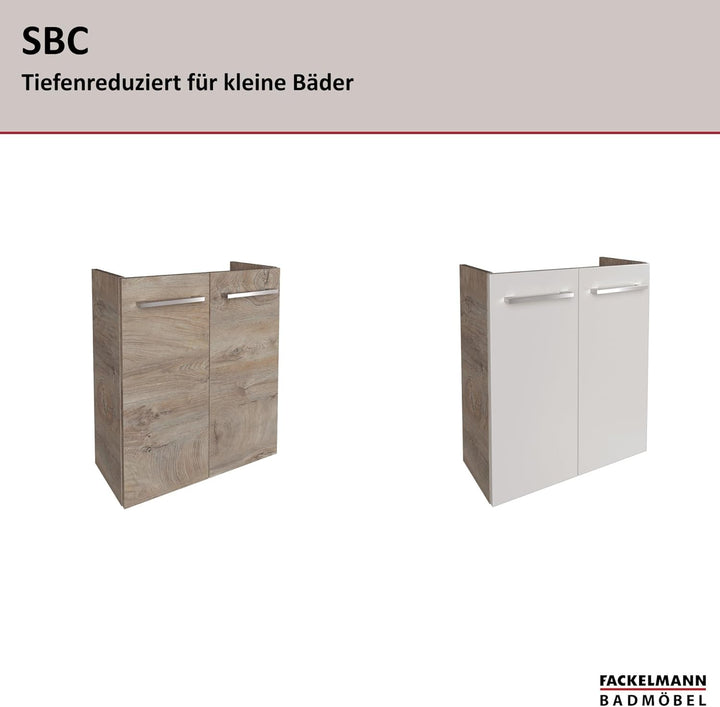 FACKELMANN SBC Mini Waschtischunterschrank 55 | Art.Nr: 84647