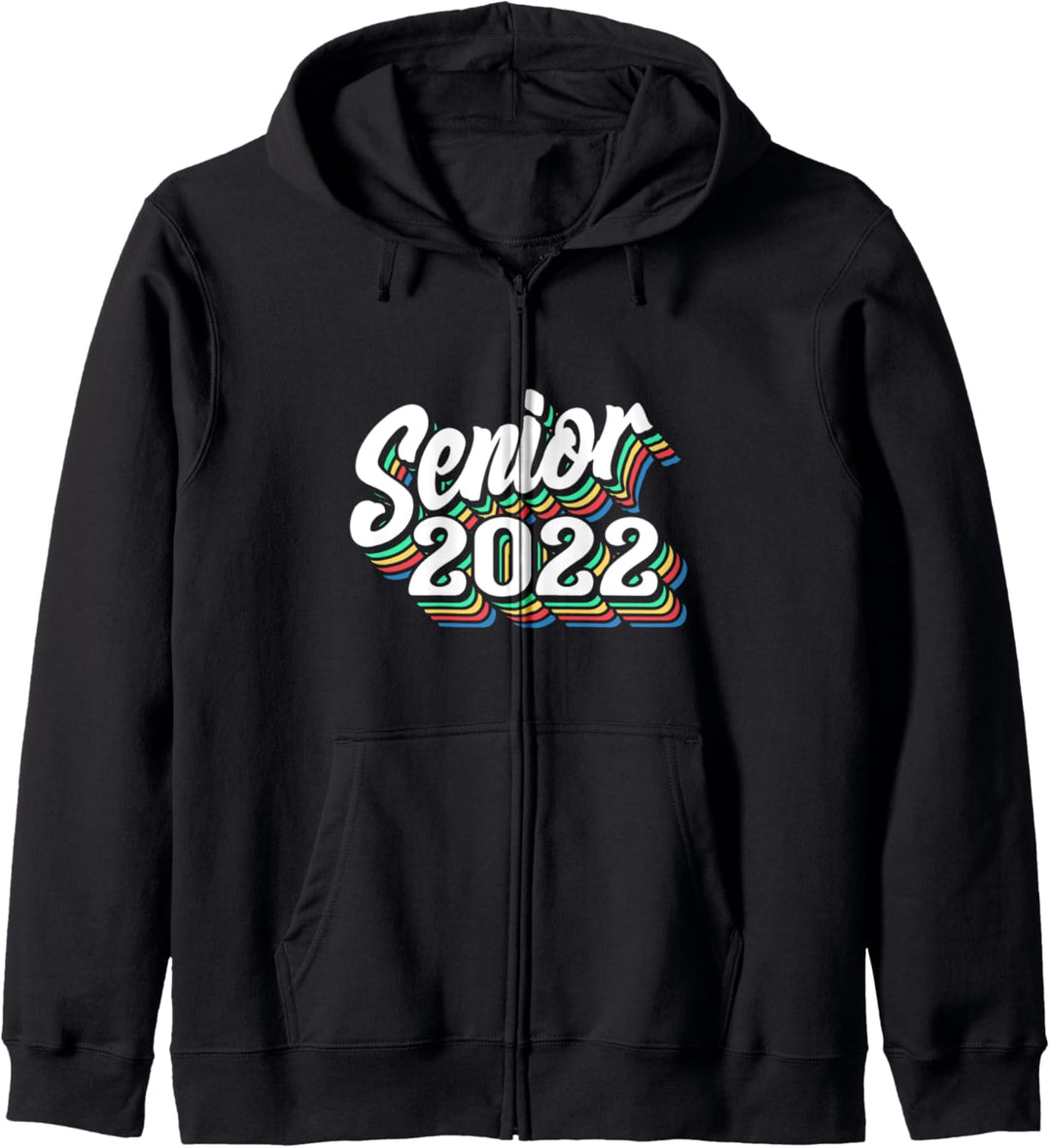 Retro Senior Class of 2022 Men Women Graduation 90's Grad Kapuzenjacke