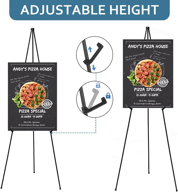 Künstler Staffelei Stand, 160cm Verstellbares Stativ Tisch Kunst Leinwand Malerei Display, Portable