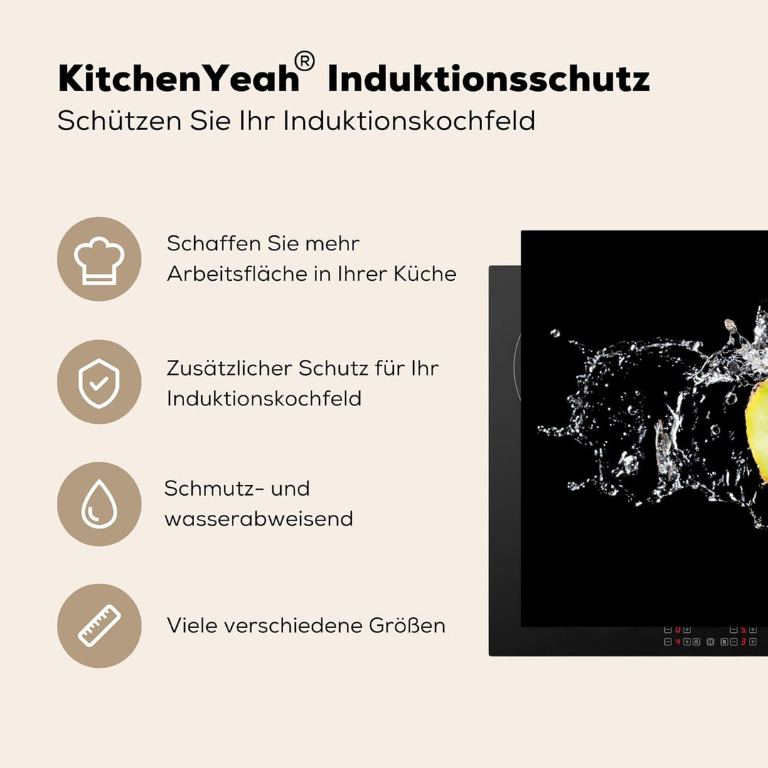 Herdabdeckplatte Einteilig Ceranfeld Abdeckplatte Küche Deko Ceranfeldabdeckung Herdabdeckung Indukt