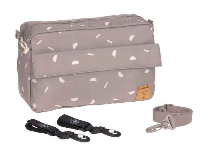 LÄSSIG Baby Kinderwagenorganizer Umhängetasche Kinderwagentasche inkl. Kinderwagenbefestigung/Casual