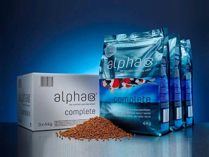 KOIFUTTER Alpha Complete 3mm - koinutrition one Step Ahead - Schwimmfutter Ganzjahresfutter für Koi