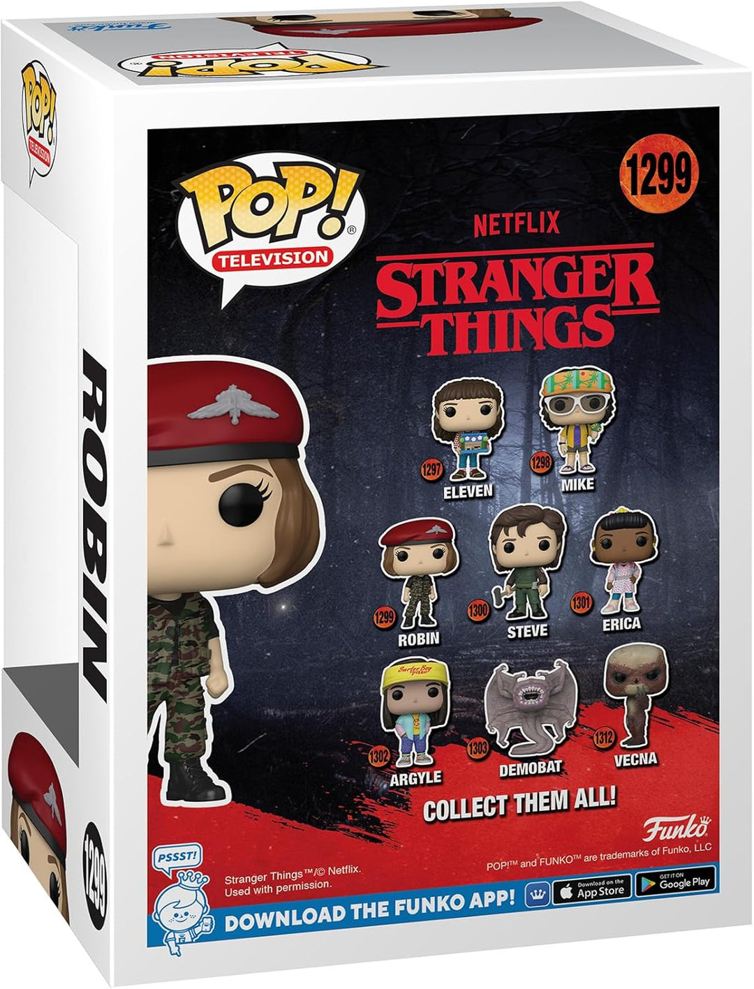 Funko Pop! TV: Stranger Things - Robin - Vinyl-Sammelfigur - Geschenkidee - Offizielle Handelswaren