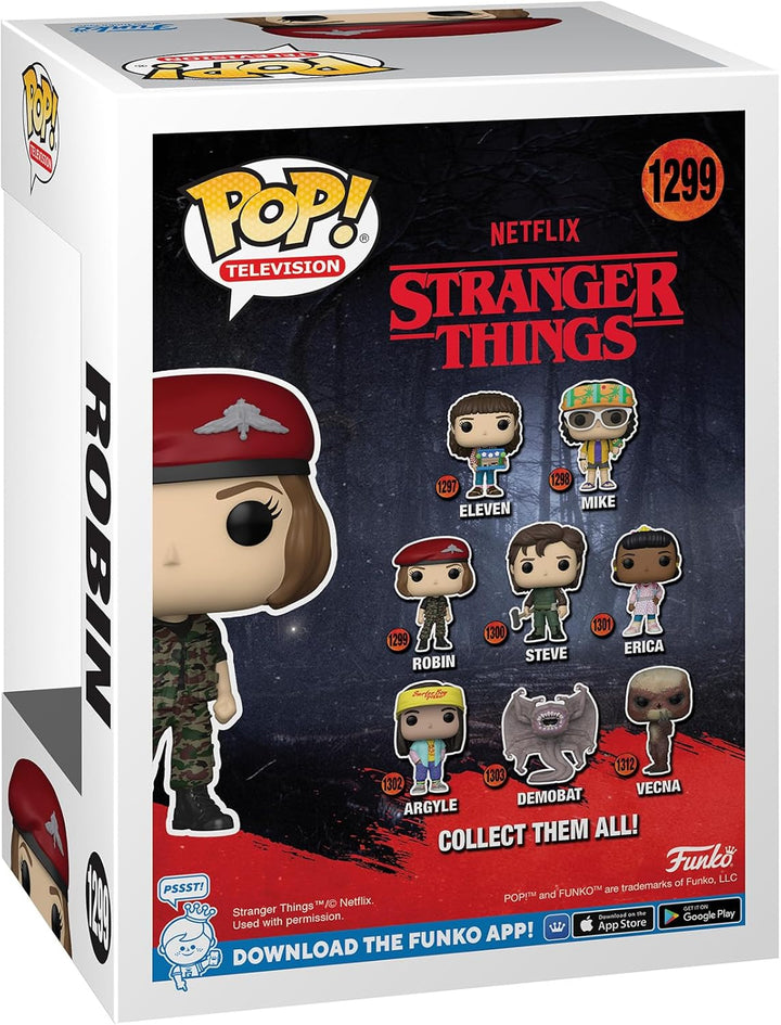Funko Pop! TV: Stranger Things - Robin - Vinyl-Sammelfigur - Geschenkidee - Offizielle Handelswaren