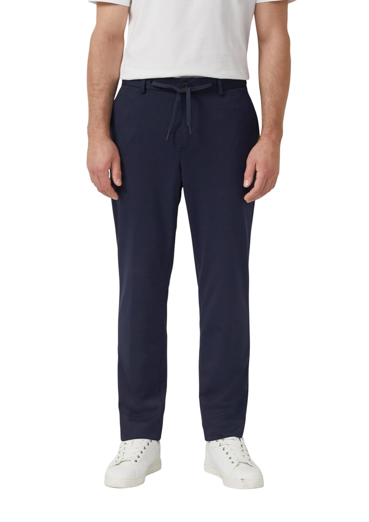 s.Oliver BLACK LABEL s.O Jogg: Anzughose aus Stretch-Jersey 25W Navy, 25W Navy