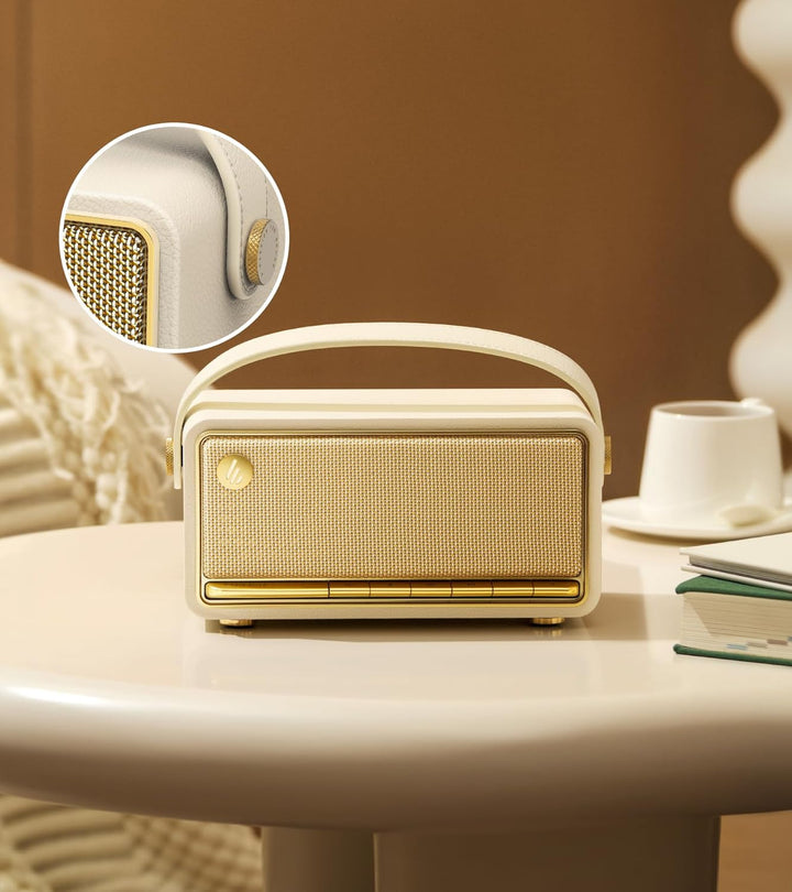 Edifier MP330 Tragbarer Bluetooth-Lautsprecher mit 40W RMS &amp; Hi-Res Audio, Elfenbein, Elfenbein