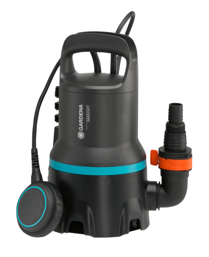 Gardena Schmutzwasser-Tauchpumpe, bis zu 9.000 l/h - Schwimmerschalter bis zu 9.000 l/h - Schwimmers