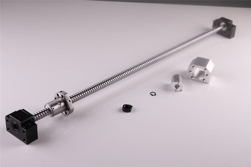 ONLISUM SFU1605 Kugelumlaufspindel 1000mm Gewindespindel Edelstahl Kugelumlaufspindel mit BK12/BF12