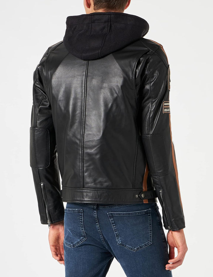 URBAN 5884 Unisex 58 Gents Motorradjacke (1er Pack) S Braun, S Braun