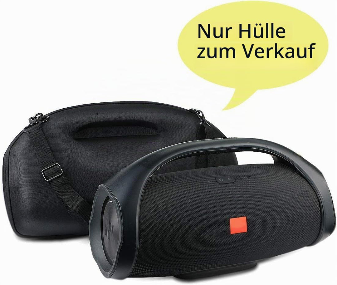 co2CREA Hart Reise Schutz Hülle Etui Tasche für JBL Boombox Tragbarer Bluetooth-Lautsprecher,Nur Tas