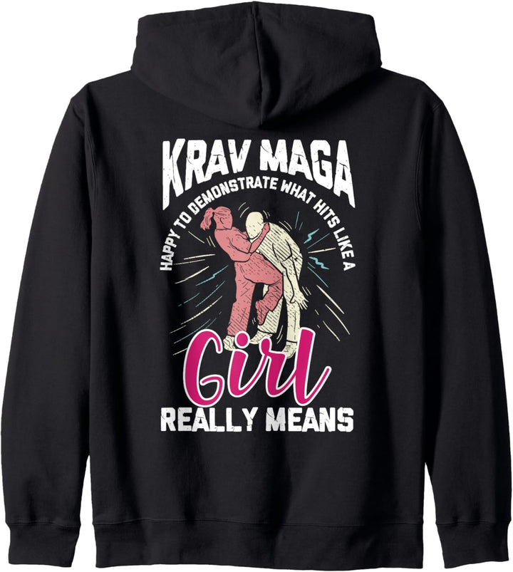 Selbstverteidigung & Kampfsport Krav Maga Kapuzenjacke