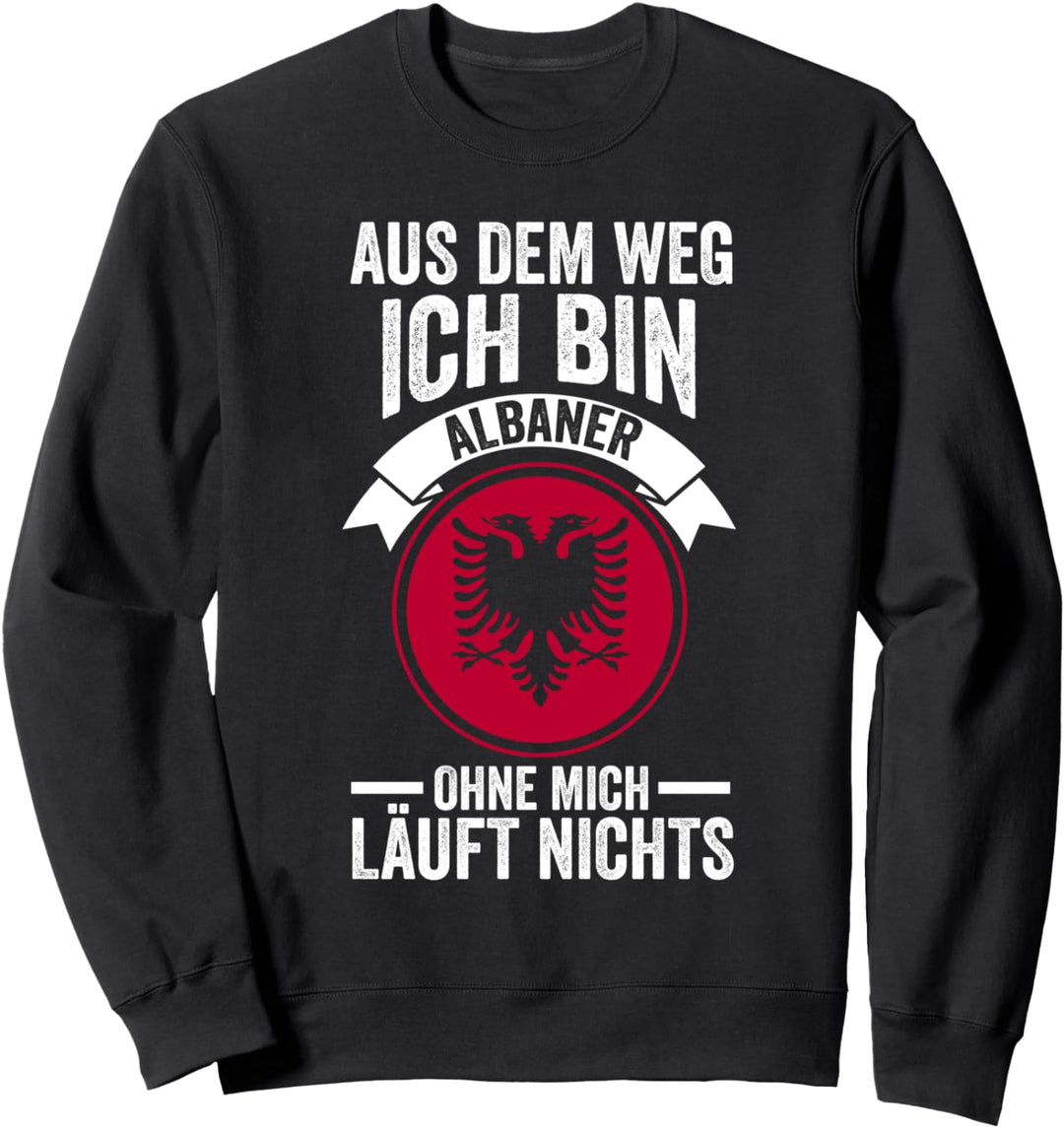 Albanien Albanisch Albaner Sweatshirt