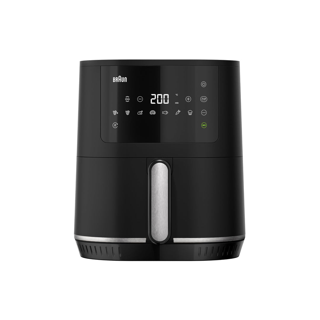 Braun Heissluftfritteuse MultiFry 3 HF 3030, 4,3 L, 1500W, digitale Temperaturregelung, 80-200°C, Ti
