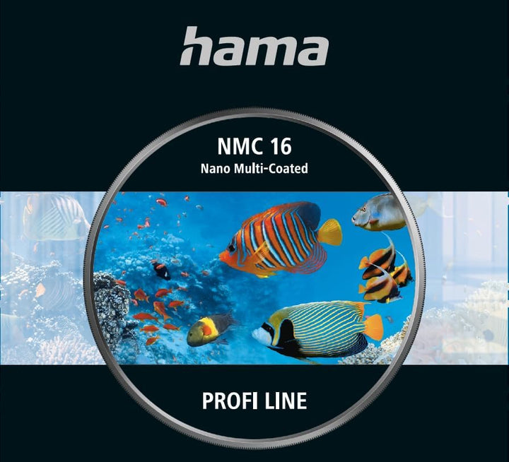 Hama Polfilter 72 mm Wide (Zirkular Polarisationsfilter, Objektivfilter, Schutzfilter mit NMC16 Besc