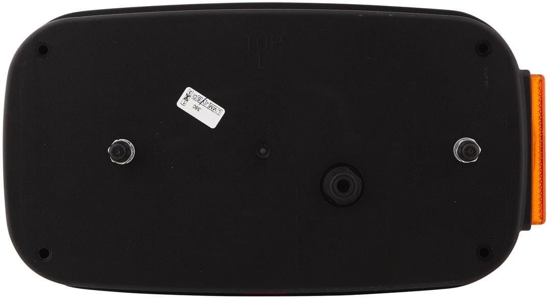 HELLA - Heckleuchte - Glühlampe - 12V - Anbau/geschraubt - Lichtscheibenfarbe: weiss/rot - Stecker: