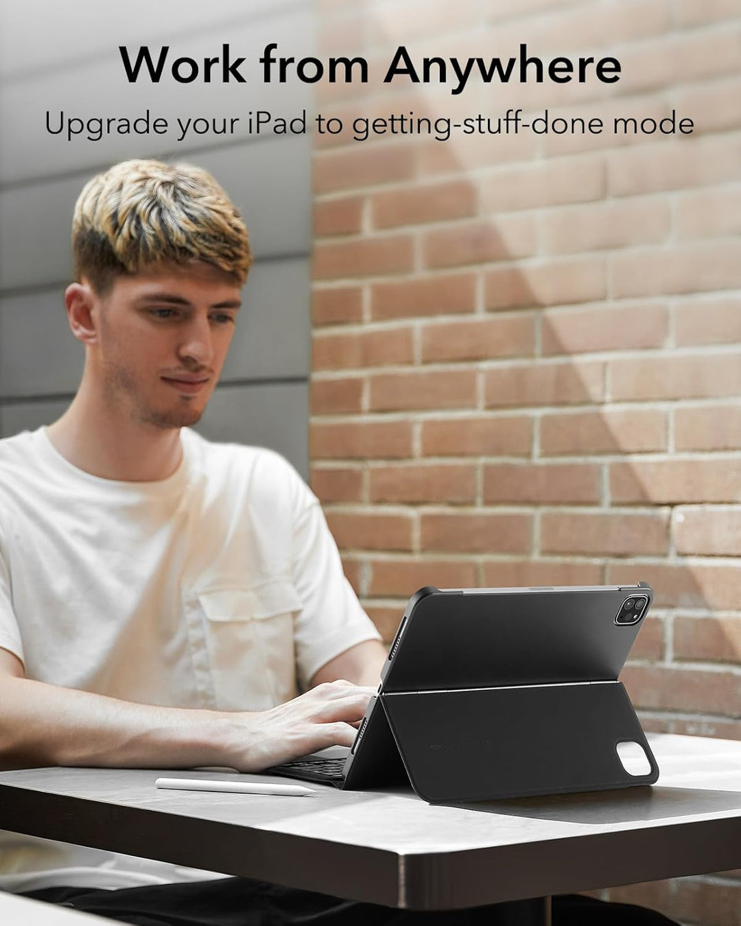 ESR Ascend Tastatur Hülle, iPad Tastatur kompatibel mit iPad Pro 11 (2022/2021/2020/2018), iPad Air