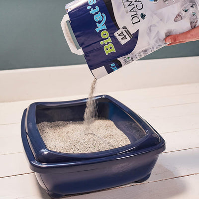 Biokat's Diamond Care Classic ohne Duft - Feine Katzenstreu mit Aktivkohle und Aloe Vera - 1 Sack (1