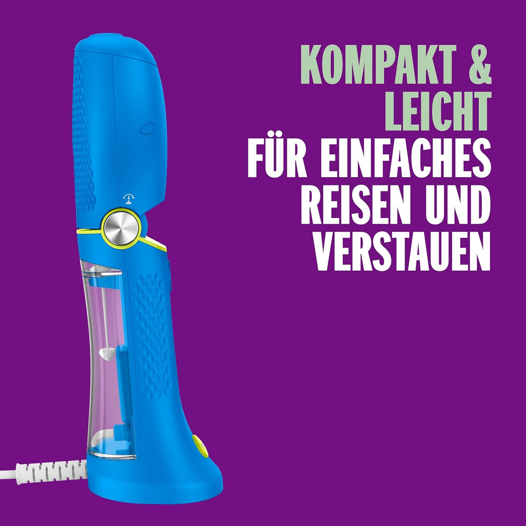 Conair Power Steam Travel, Nr.1 tragbarer Dampfglätter, Kompakt und Faltbar, Leistungsstarker Dampf