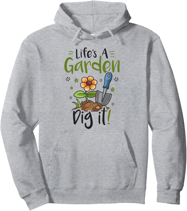Das Leben ist ein Garten Dig It Gardening für Frauen Licht Pullover Hoodie