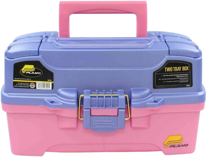 Plano 28 Tackle Box mit Dual Top Zugang, Unisex - Erwachsene, 2 Tray Tackle Box W/Dual Top Access Ei