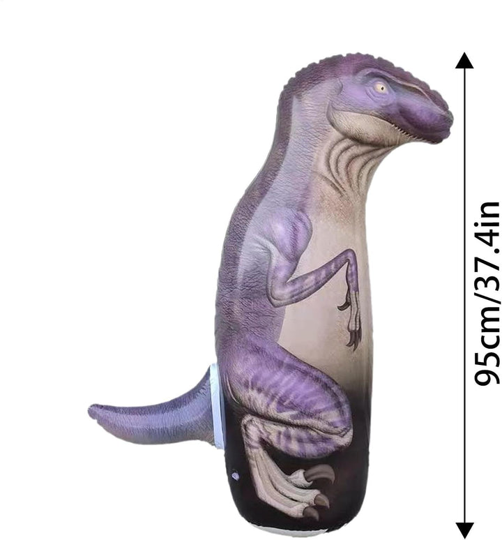 Dinosaur Boxsack Box Training Aufblasbar Spielzeug | 94 cm Kinder Boxsack mit Sofortiger Rückfederun