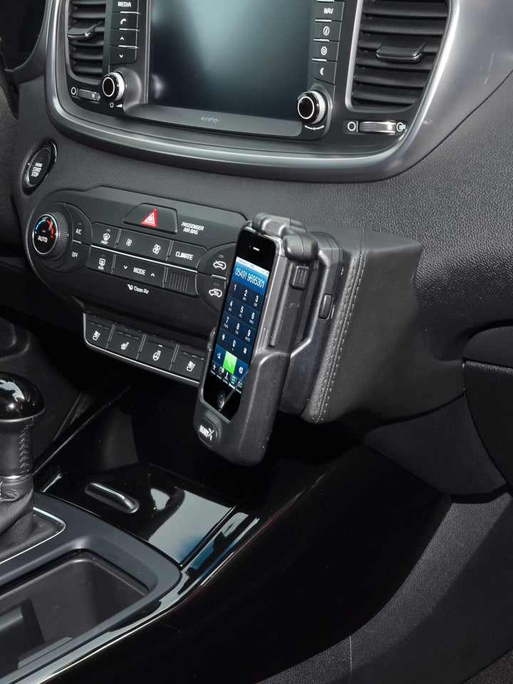 KUDA Handyhalterung passend für Kia Sorento ab 2016 - Telefonkonsole für Smartphones, Handys, Navi u