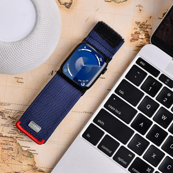 Tefeca Fortitude Elite Serie Ultrawide Armband Kompatibel mit Apple Watch Ultra/Ultra2 Serie 10/9/8/