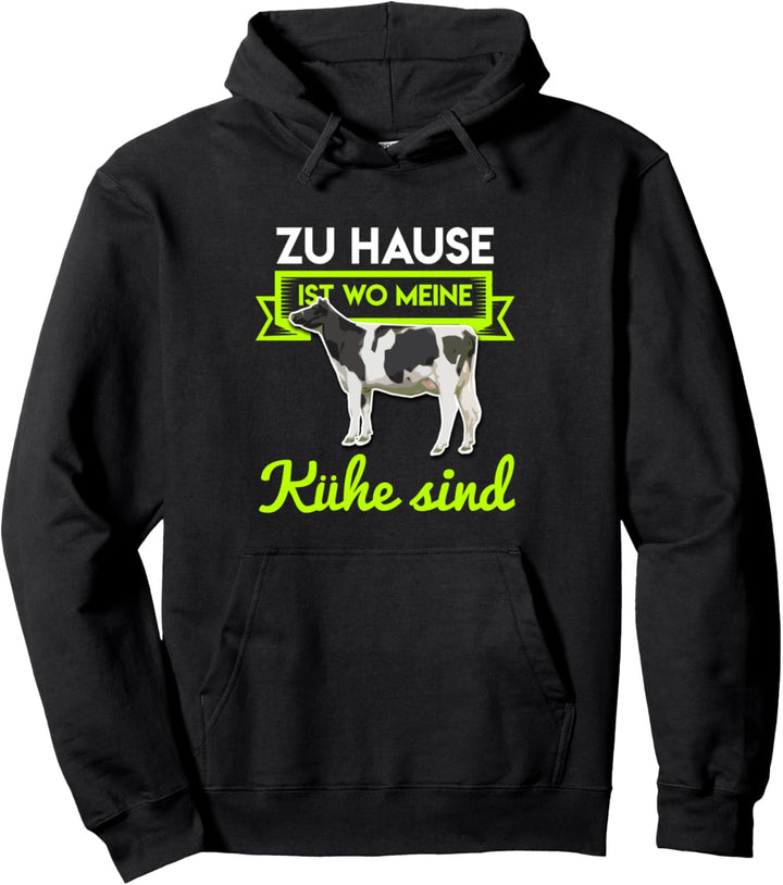 Kühe Landwirt Bauer Bauernhof Spruch Pullover Hoodie