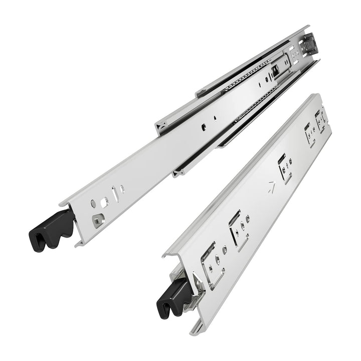 VADANIA Schubladenschienen mit Schloss 450mm, 68kg Tragfähigkeit Schwerlast Vollauszug-Kugellager Se
