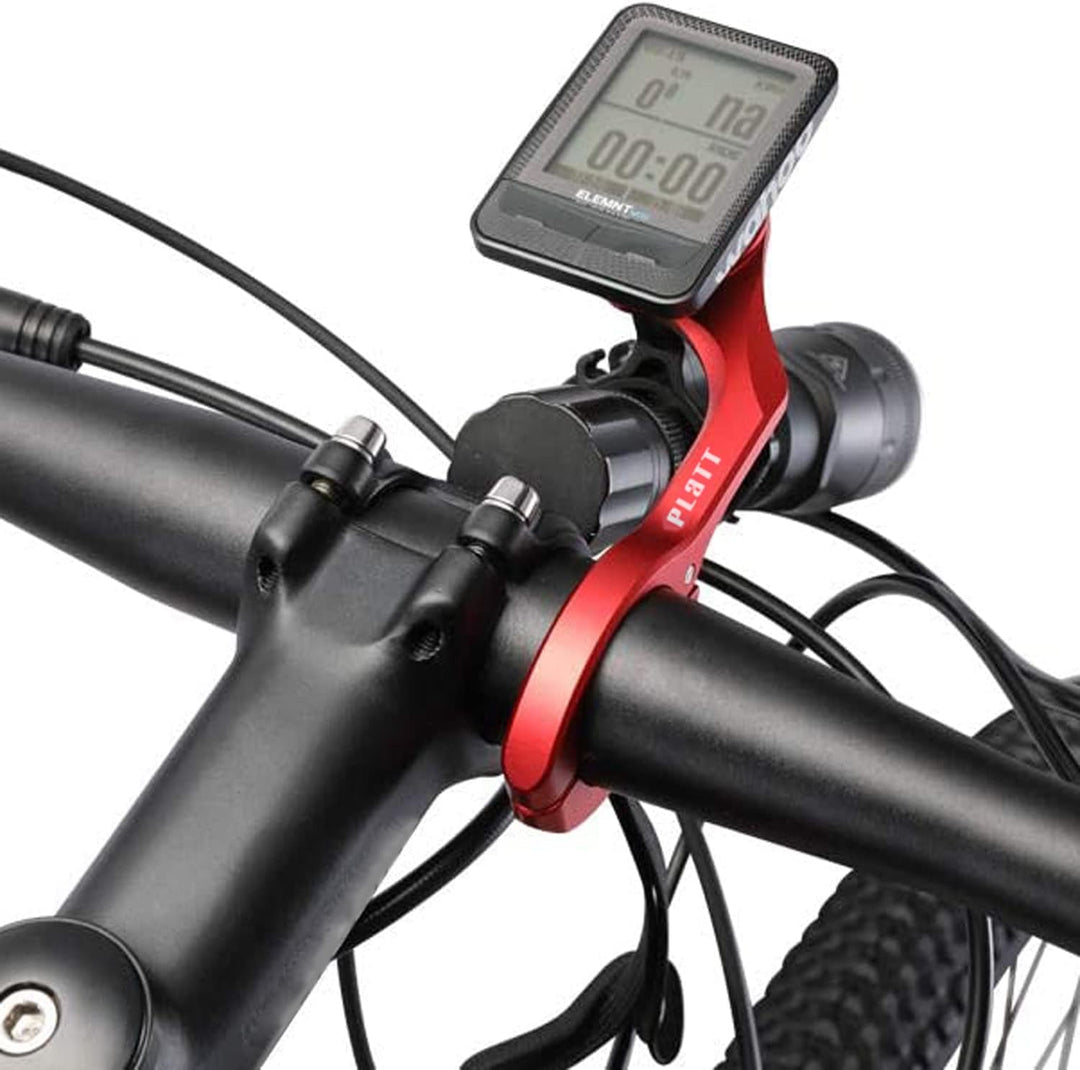 PLATTBK Fahrradcomputer Halterung für Garmin Edge,Fahrradcomputer Halter Lenkerhalterung für Wahoo V