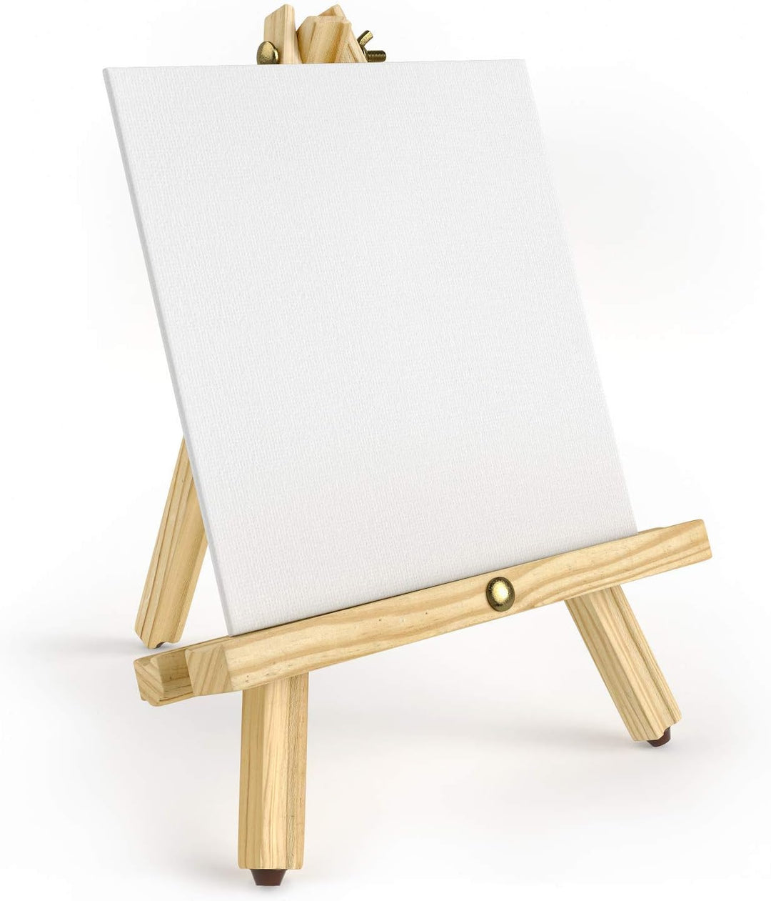 ARTEZA Tischstaffelei, 30.5cm (12 Zoll), Holzstaffelei im 6er-Pack, Kiefernholz-Finish mit rutschfes